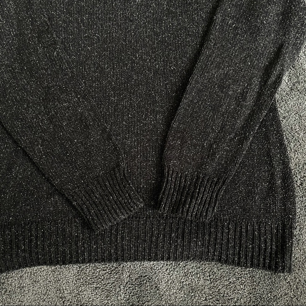 T by ALEXANDER WANG GRAY SPECKLED GRAY HOODIE - Picture 3 of 4